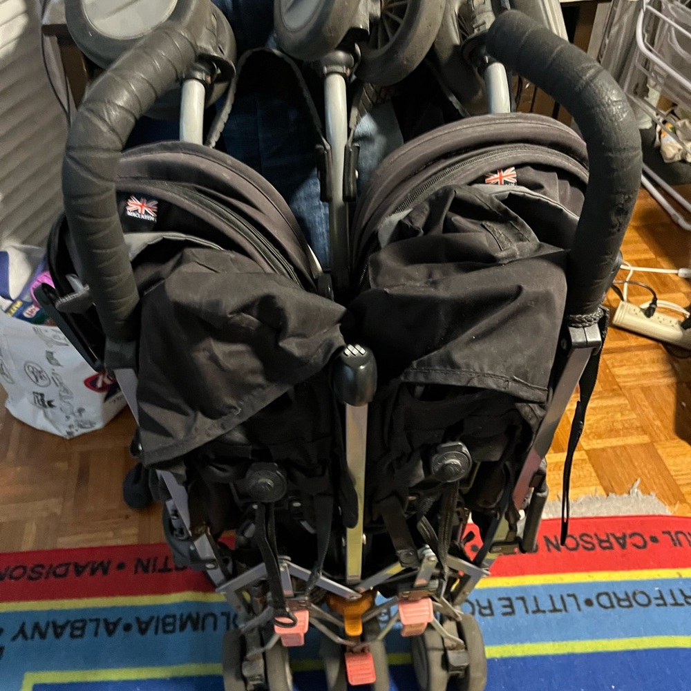 Maclaren Triumph Double Stroller with